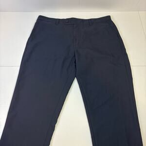 ZYIA Active Navy Button Front Dress Pants Slim Fit Size Medium P0312